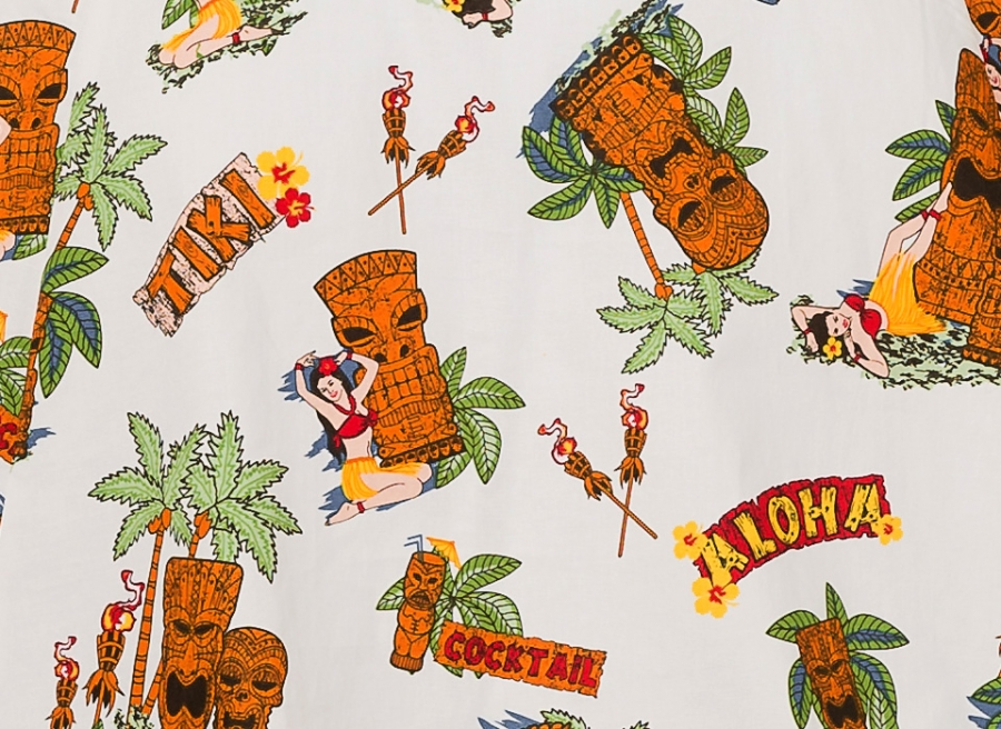 Tiki all over print